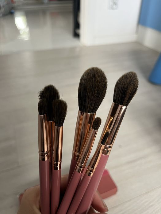 Pędzle nowe zestaw 7 szt