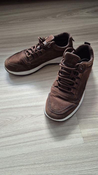 Buty meskie brązowe