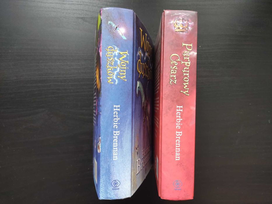 Herbie Brennan "Wojny Duszków", "Purpurowy Cesarz"