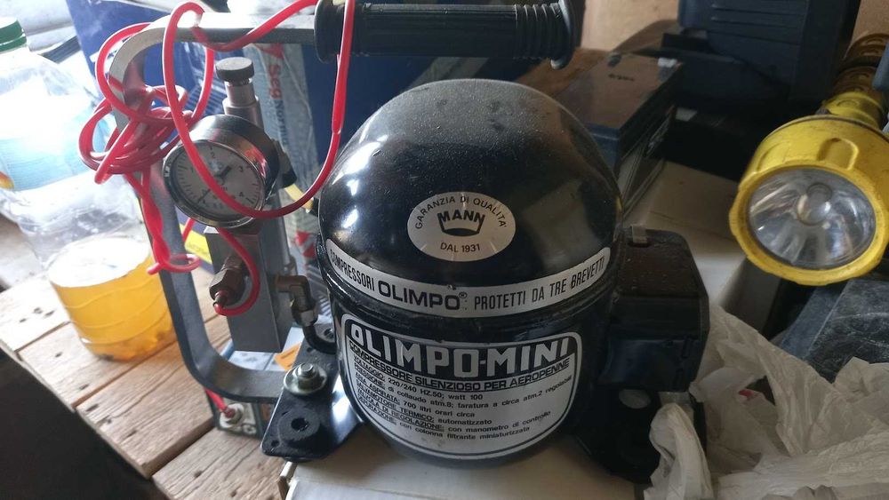 Título: Compressor Silencioso para Aerógrafo - Mann Olimpo-Mini