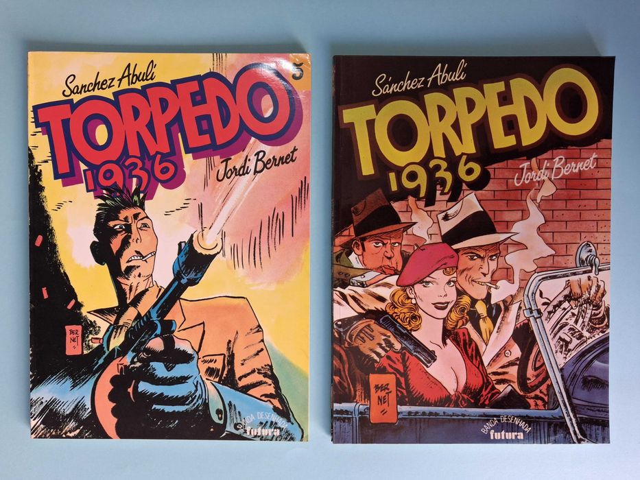 TORPEDO - Coleção completa 6 volumes Ed. Futura - Abuli Bernet Toth
