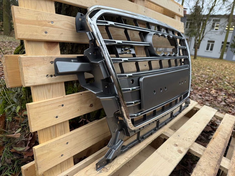 Grill Atrapa Audi Q5 8R 12-16 Po-lift styl SQ5 CHROME GREY