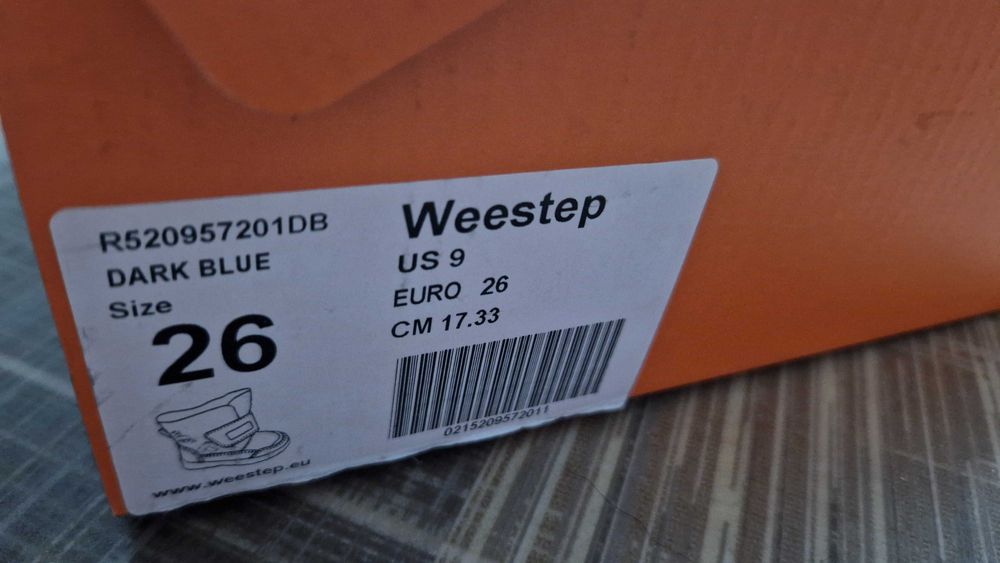 Зимові чобітки 26р від weestep