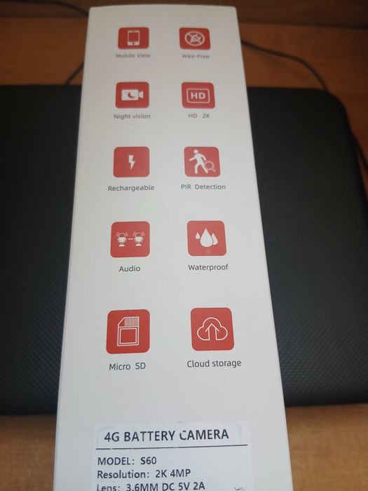 Kamera szpiegowska 4G/LTE UBox LC-6