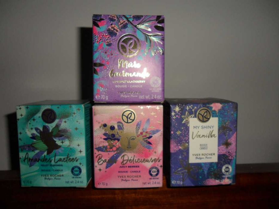 Velas Aromáticas da Yves Rocher
