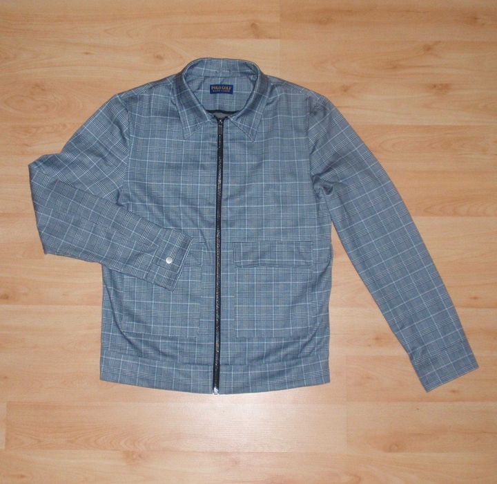 Клетчатая куртка Polo Ralph Lauren Golf Jacket CK ORIGINAL S-M Klein
