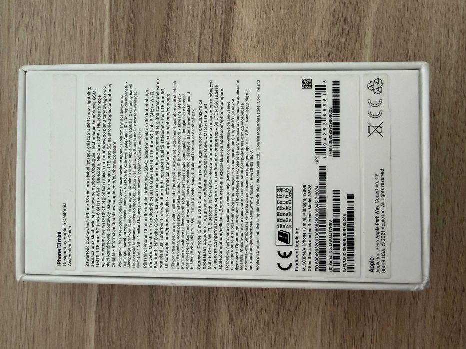 Pudełko iPhone 13 mini