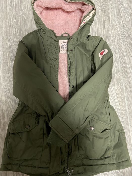 Парка для девочки h&m