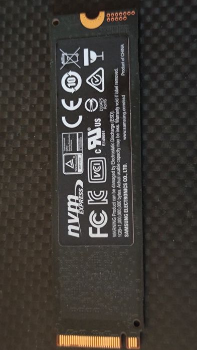 SSD Samsung 970 Pro 1TB (2bit MLC)- Состояние нового! 100% Здоровье диска!