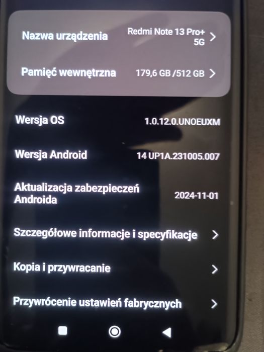 Sprzedam telefon redmi note 13 pro+ 5g