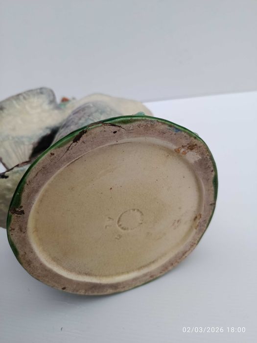 Jarro Rafael Bordalo Pinheiro Centenário 38 cm Assinado