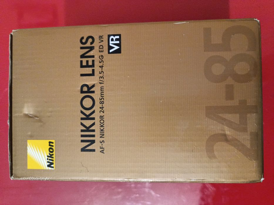 Nikon nikkor 24-85mm af-s f/3.5-4.5G ed vr nowy