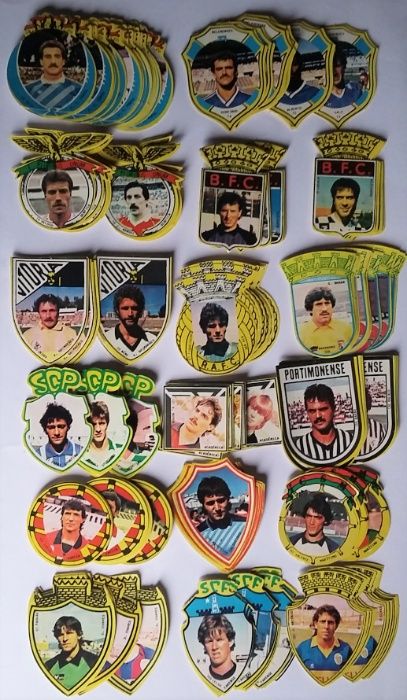 Cromos de Futebol da Editora Sorcarcius