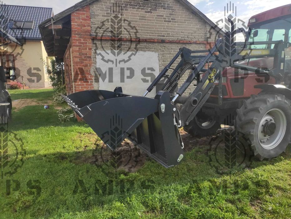 Łycha wielofunkcyjna 4w1 WSZYSTKIE MOCOWANIA! Kramer, Manitou, JCB