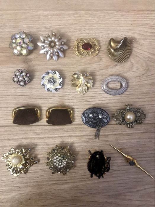 Кліпи,броши,вінтаж.