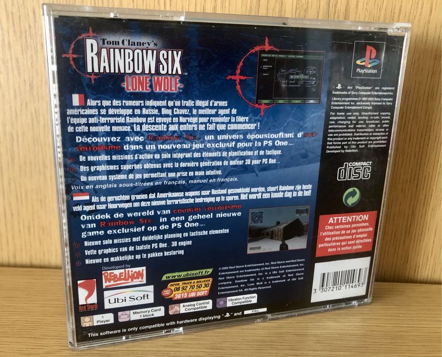 Rainbow Six Lone Wolf PS1