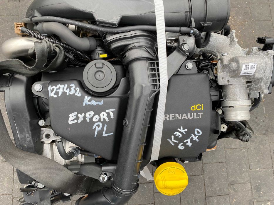 Silnik Kompletny K9K6770 1.5 DCI renault DELPHI megane III clio kangoo
