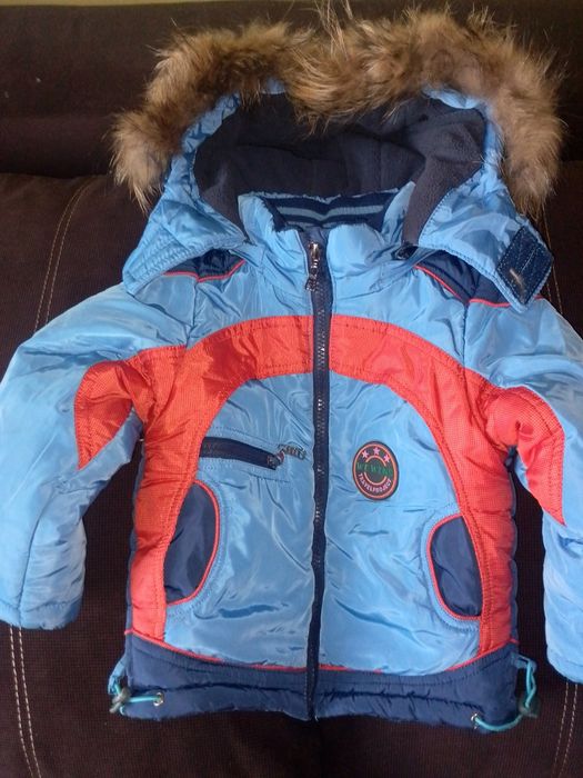 Зимний детский комбинезон