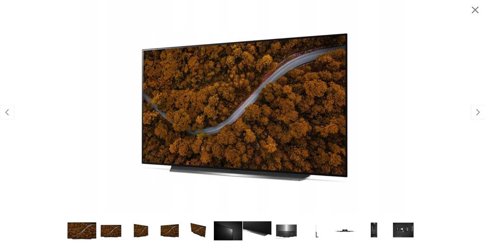 Nowy Telewizor LG OLED55B33LA Folia fabryczna na ekranie