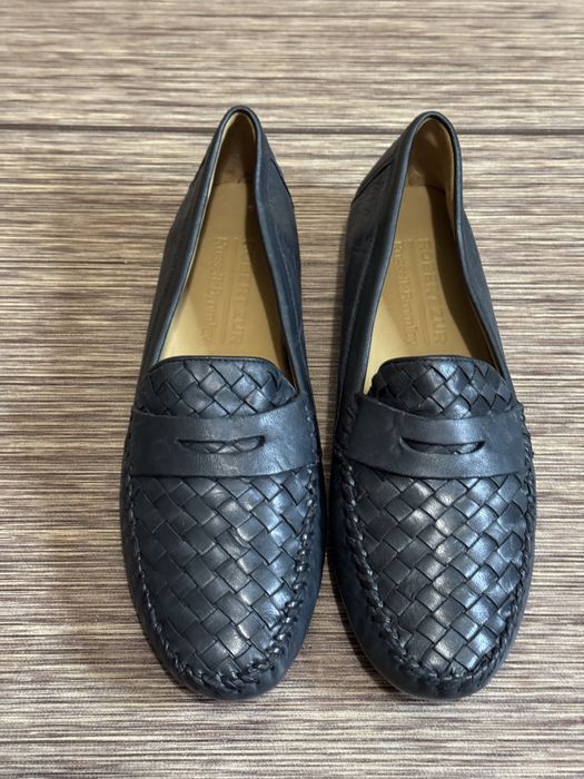 лофери зі шкіри наппа Robert Zur в колаборації з Russell & Bromley