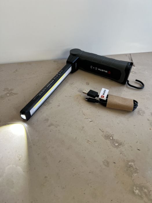 Lampka lampa warsztatowa Wurth ergopower twinblade indukcja