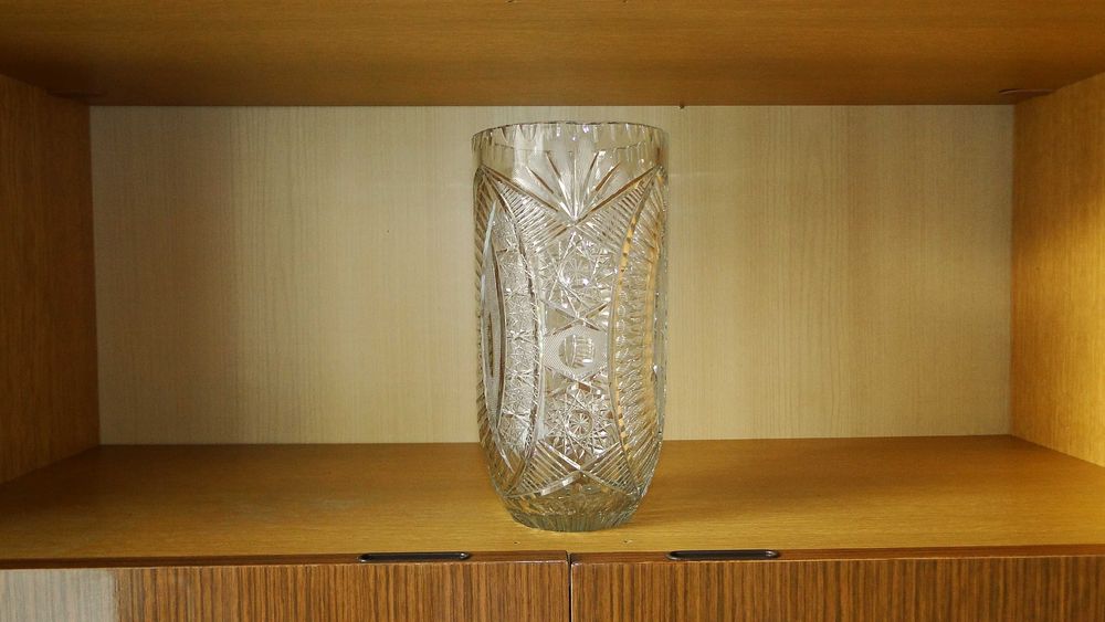 Wazon kryształowy duży