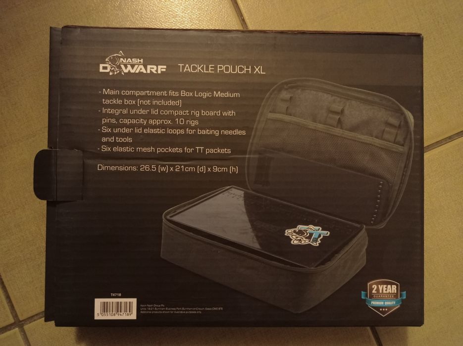 Nash dwarf tackle pouch xl