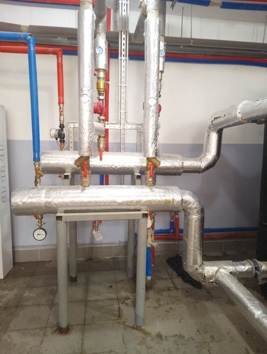 Монтаж твердопаливних та газових котлів.