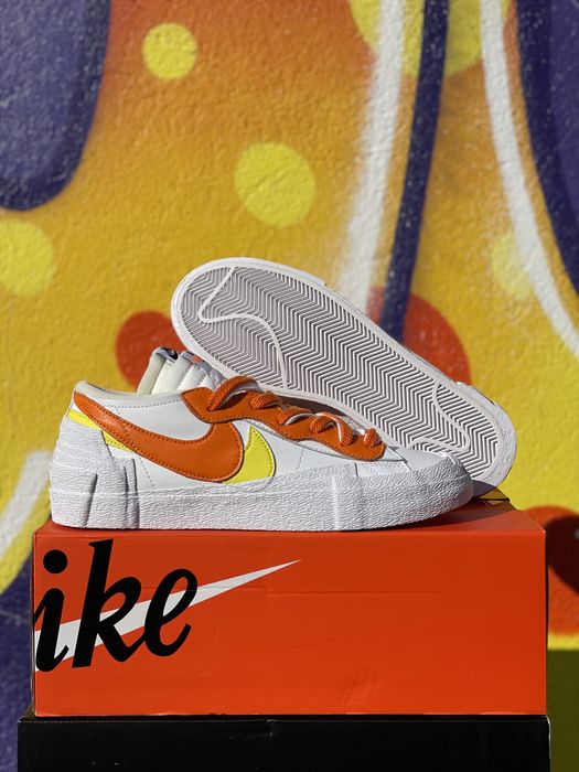 Nike Blazer Low x Sacai Magma Orange