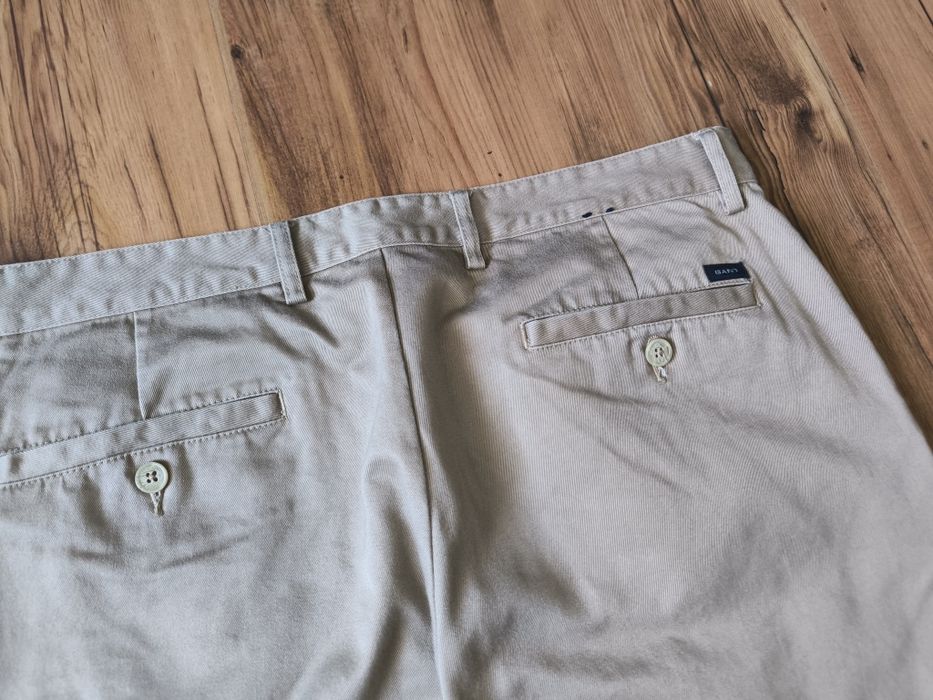 Gant spodnie męskie beż W36 L32 proste chino