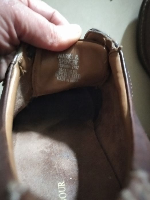 Высококачественные туфли от бренда MARKS and Spencer 43.5 р.