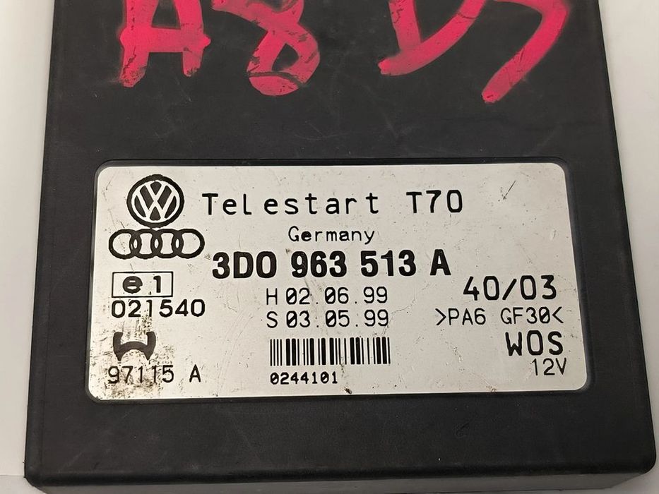 moduł sterownik webasto vw audi 3d0963513a telestart t70