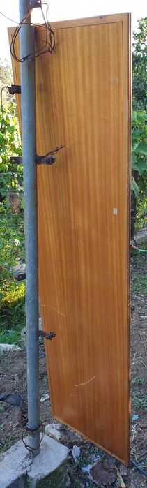 2 Portas espelhadas de roupeiro de correr