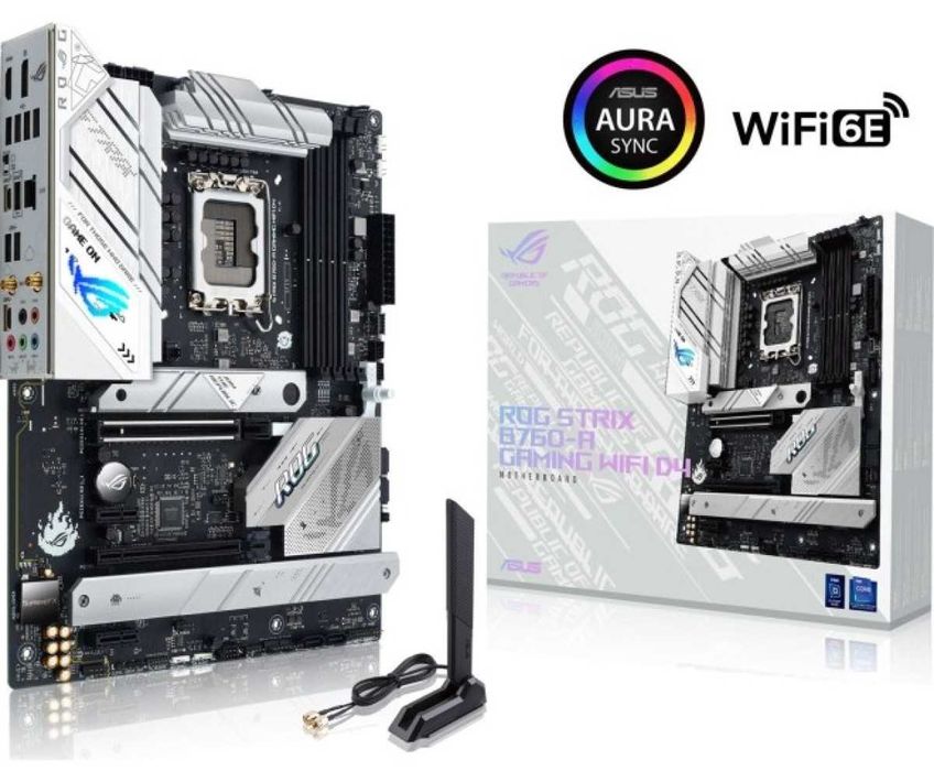 Материнская плата ATX s-1700 Asus ROG STRIX B760-A Gaming WIFI DDR5: 8 ...