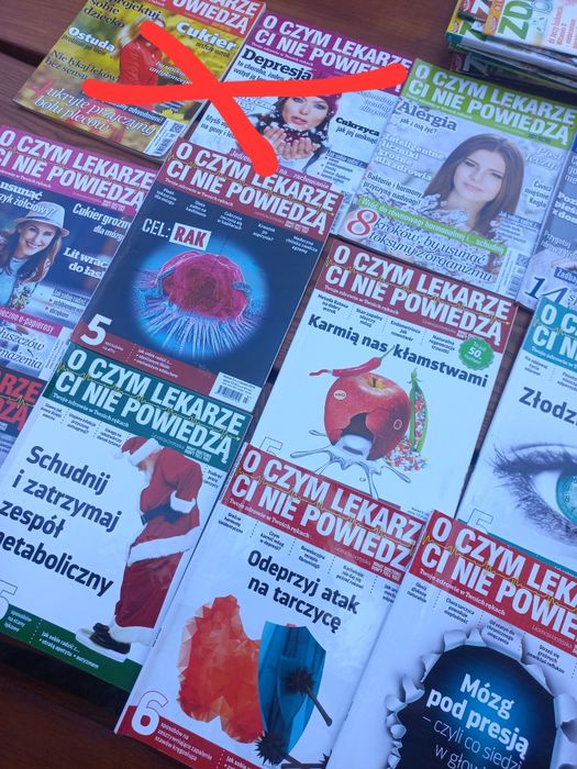 O czym Ci lekarze nie powiedzą - 15 szt. + wydanie extra