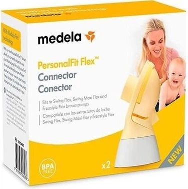Medela конектор 2 шт connector запасна частина молоковідсмоктувач