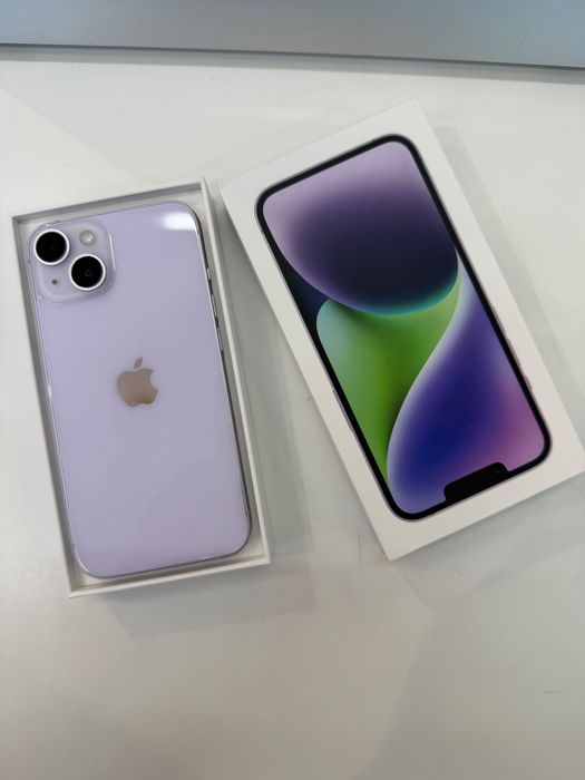 iPhone 14 128GB Fioletowy Bateria 100%
