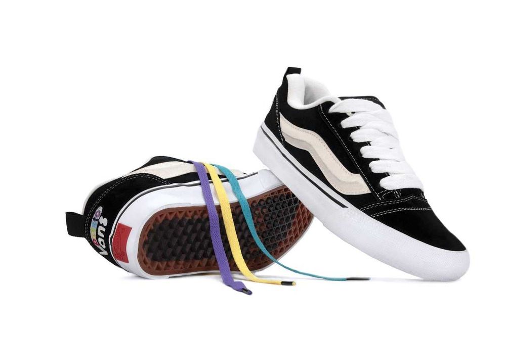 Кеди дутые Vans Knu Old Skool Potato Кеды оверсайз Ванс
