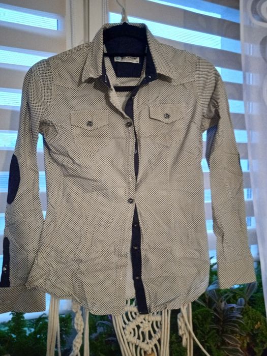 Koszula w kropki z silen