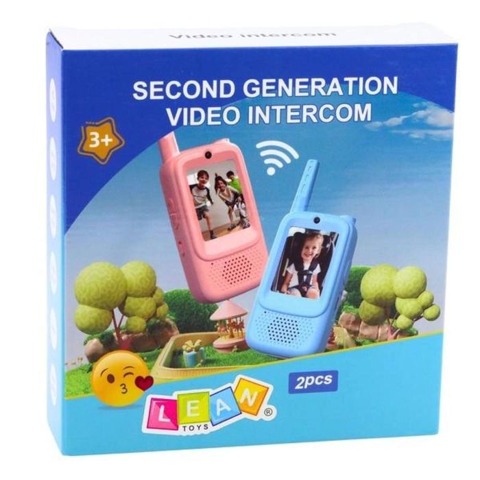 Krótkofalówki dla dzieci niebieskie pudełko,145x40 mm