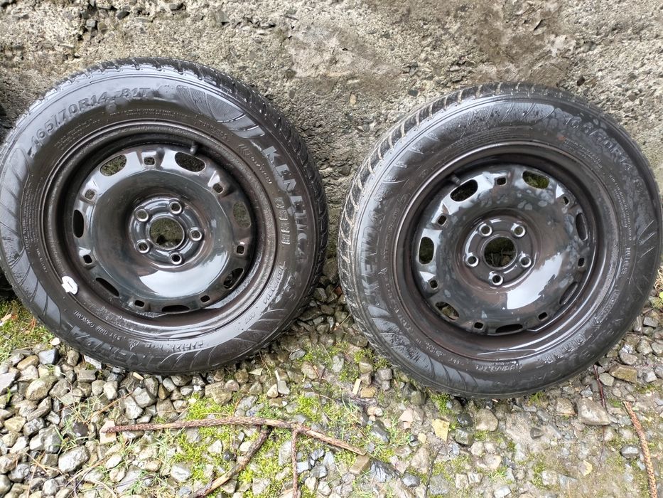 Koła 14cali 5x100 VW polo wielosezon