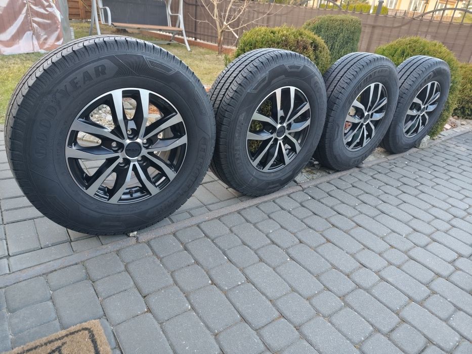 5x118 16 Cali Koła Alu 225/75/16 C Fiat Ducato Jumper Boxera Camper