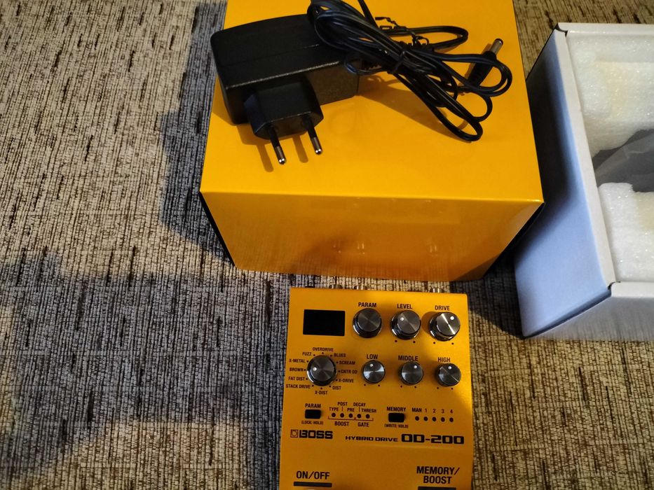 Boss OD-200 Hybrid Drive+Zasilacz.Gwarancja door-to-door do 11.10.2026