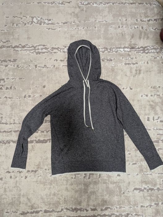 Жіночий сірий спортивний костюм, розмір M, бавовна