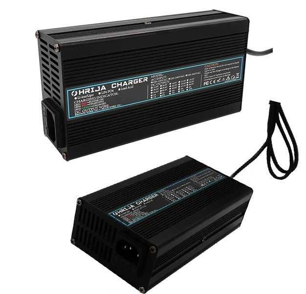 Carregador Bateria LiFepo4 12V, 24V, 36V e 48V
