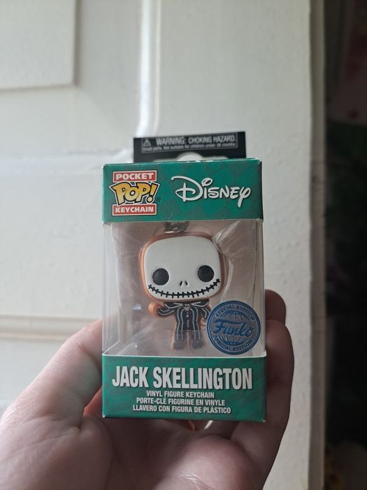 Funko pop keychain Jack Skellington