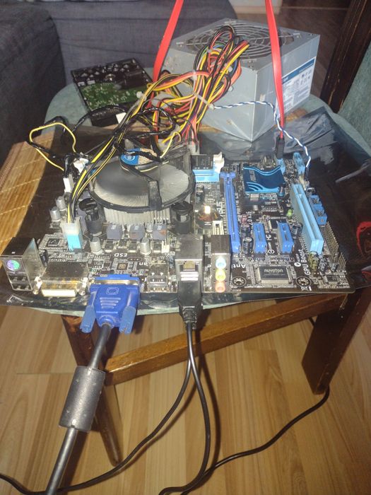 Icore5 2300 мать Asus P8H61-M LE 8gb оперативы.