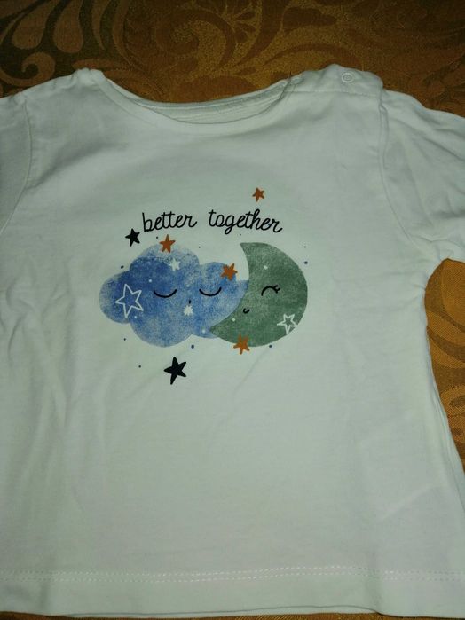 Camisola manga comprida, zippy, 9-12 meses