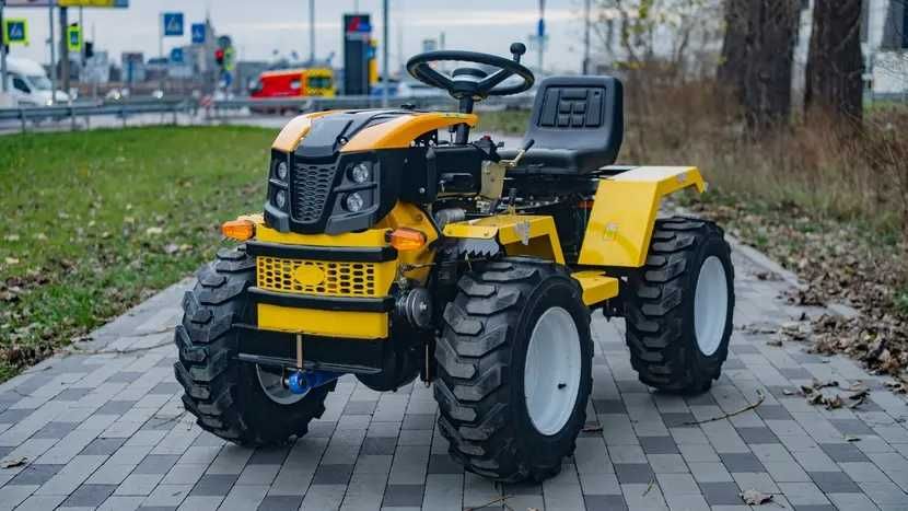 Мiнiтрактор Агромеханіка АМ-132DL! Передня і задня гідравліка! Новий!