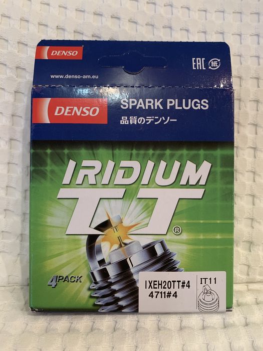 Свічки іридієві IXEH20TT DENSO Японія, оригінал
